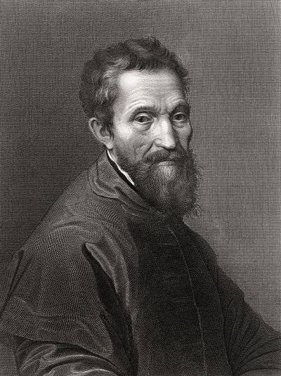Michelangelo Buonarroti by English School